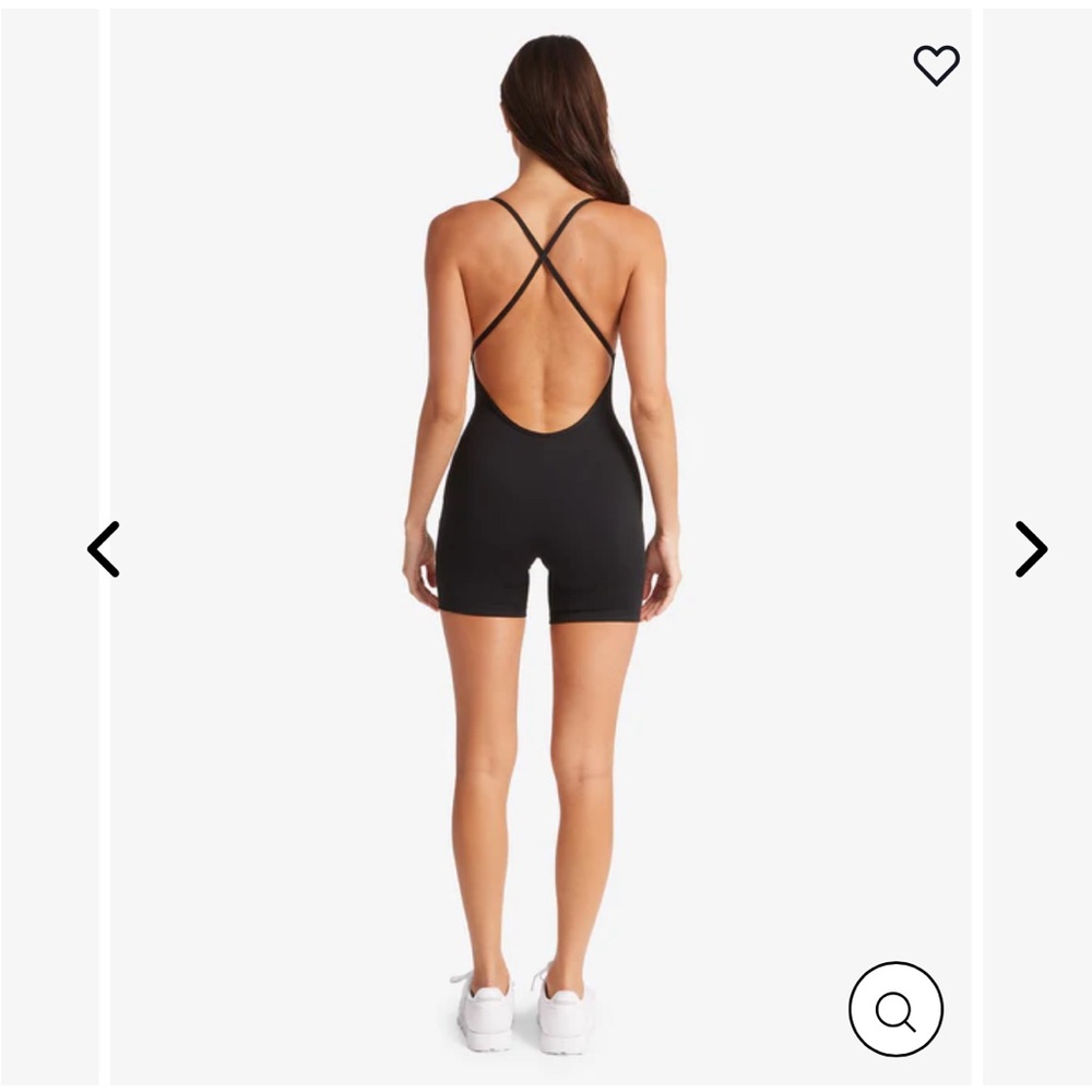 CSB Open Back Black Jumpsuit